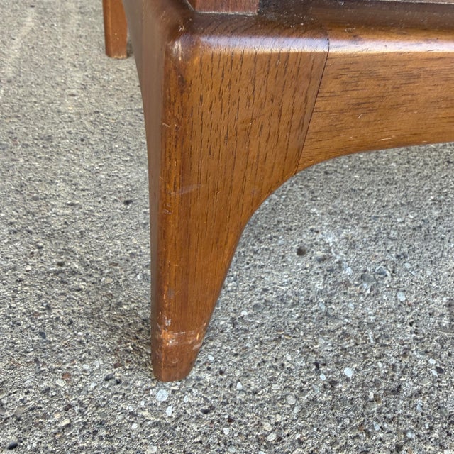 Wood Lane Rhythm Walnut Lowboy Dresser Mid Century Modern For Sale - Image 7 of 12