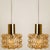 Bubble Glass Pendant Lamp attributed to Helena Tynell, 1969 For Sale - Image 13 of 14