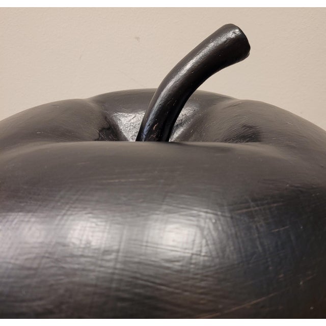 Apples in Black and White Ceramic, Italy, 1970s, Set of 2 For Sale - Image 14 of 18