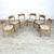 Mid-Century Modern Korup Stolefabrik Dining Chairs – Set of 6 For Sale - Image 3 of 11