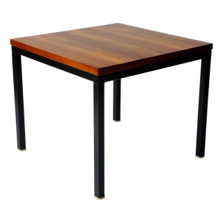 Mid-Century Minimalist Teak Side Table, 1960s For Sale