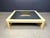 Hollywood regency coffee table with bar/plant compartment designed by Late french actor/designer Alain Delon for Maison...