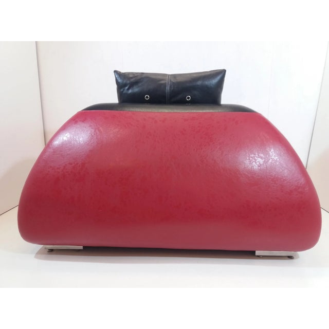 Large Leather Armchair, 1960s For Sale - Image 9 of 18