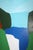 Bodasca, Painting on Canvas Waterfall, 2026, Canvas For Sale - Image 3 of 13