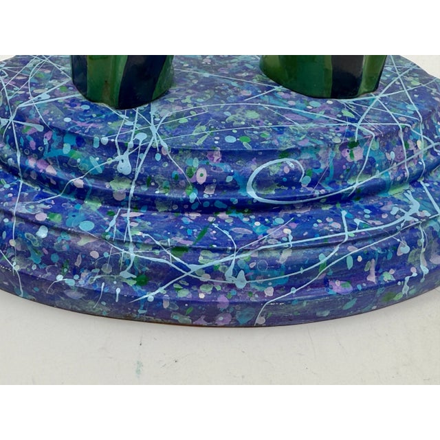 Figurative Bruce Houston Saxophone Players Miniature 1997 For Sale - Image 3 of 12