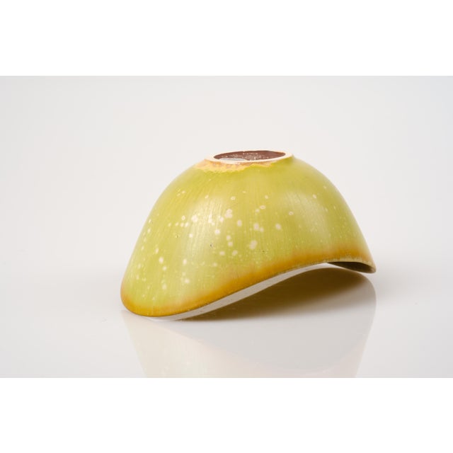 Beige Scandinavian Modern Aro Bowl in Stoneware by Gunnar Nylund for Rörstrand, 1950s For Sale - Image 8 of 10