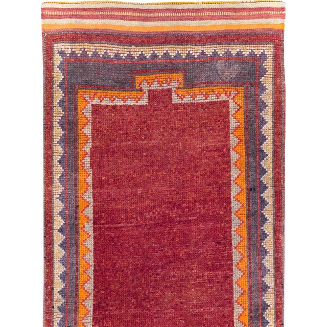 Tribal Galerie Shabab Collection Mid-20th Century Turkish Anatolian Runner For Sale - Image 3 of 10