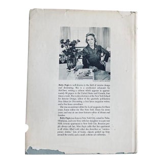 1965 Interior Decoration a to Z by Betty Pepis Vintage Book For Sale