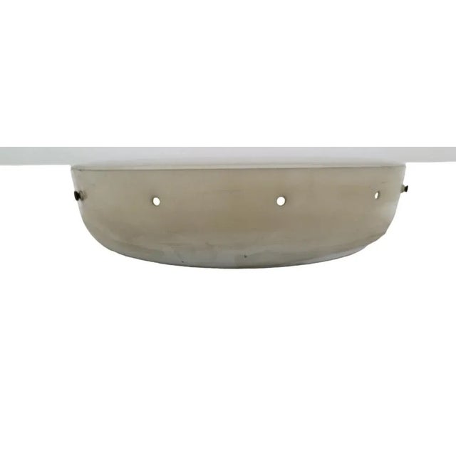 Sergio Mazza Italian Magnolia Ceiling Lamp by Sergio Mazza, 1970 For Sale - Image 4 of 7