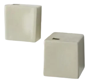 Set of 2 Wall Jars Side Hole