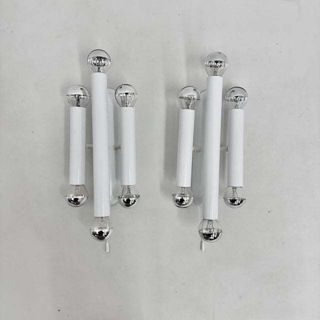 Wall Lamps from Hustadt Leuchten, 1970s, Set of 2 For Sale - Image 6 of 18