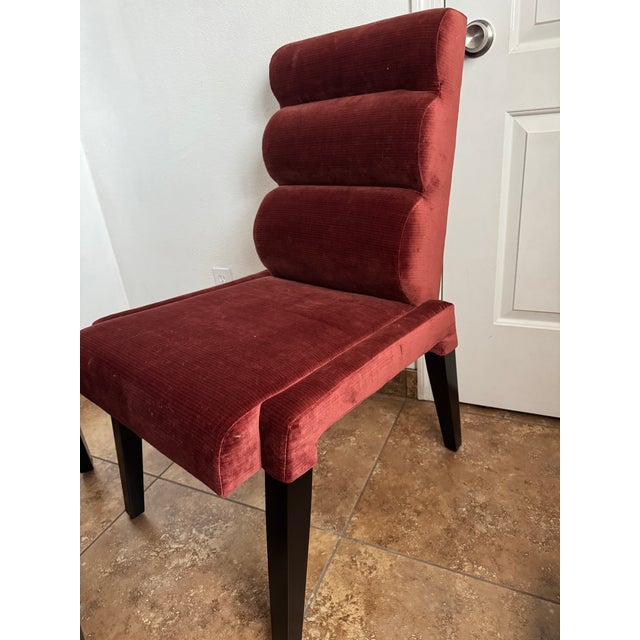 2020s Nathan Anthony Custom Upholstered Lounge Chairs – Pair For Sale - Image 5 of 13