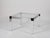 Square Coffee Table in Aluminum and Glass by Gae Aulenti, Italy, 1970s For Sale - Image 3 of 12