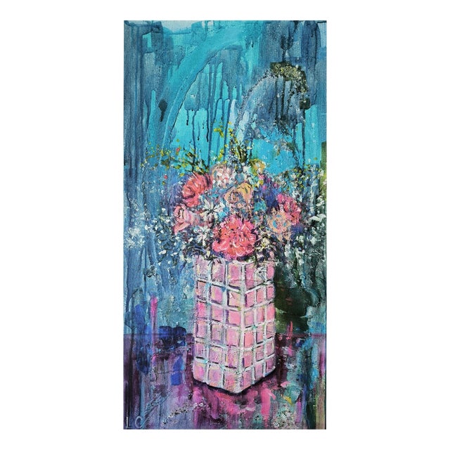 Linda Clerget, Awakening of Silences, Acrylic on Canvas For Sale