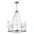 Sean Lavin By Visual Comfort Studio Lismore Medium Chandelier in Polished Nickel For Sale