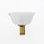 1940s Brass and Reticello Murano Glass Sconces by Carlo Scarpa for Venini, 1940s, Set of 2 For Sale - Image 5 of 8