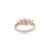 Metal Timeless 925 Silver Garnet Statement Ring With Five Marquise Cut Stones - Size 8.5 For Sale - Image 7 of 10