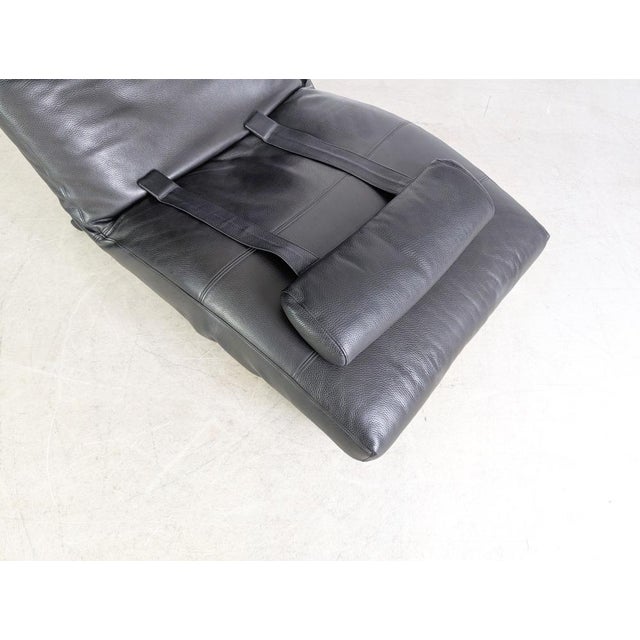 Vintage Chair in Leather by Jens Juul for Niels Eilersen, 1980 For Sale - Image 14 of 16