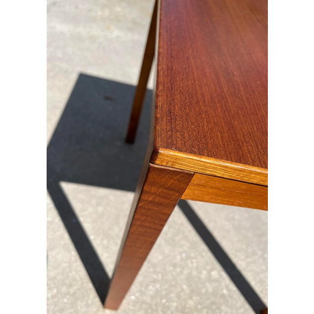 Rectangular Teak Side Table by Bent Silberg Møbler For Sale In Tampa - Image 6 of 13
