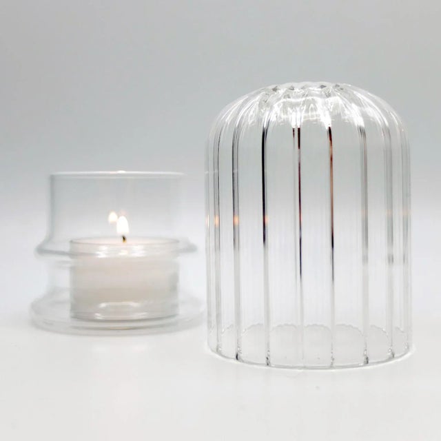 Outdoor Moscardino Glass Teacandle Holder by Kanz Architetti for Kanz For Sale - Image 7 of 10