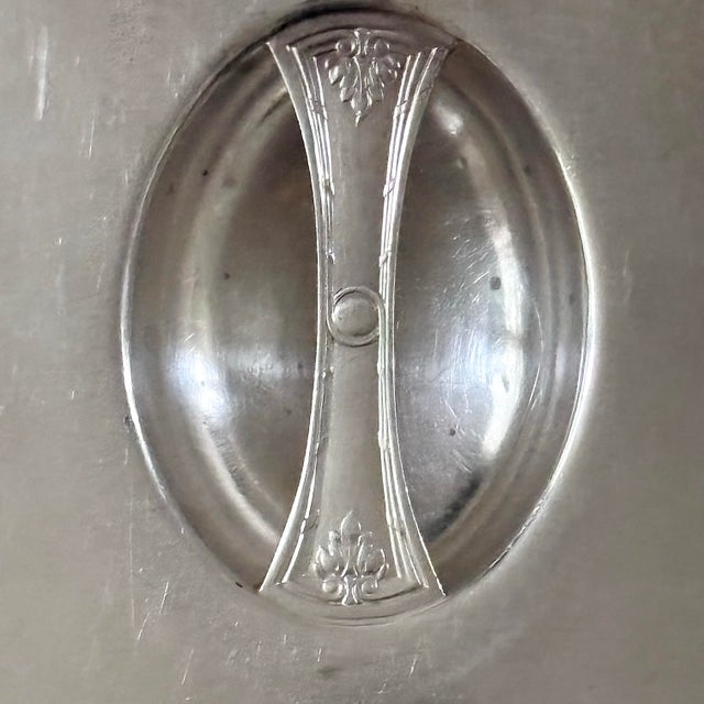 1940s Silver Platter Lid Hotel Andrew Johnson For Sale - Image 9 of 11