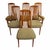 Wood 1970s Danish Modern Teak Dining Chairs, Set of 6 (2 Armchairs), Preben Schou Andersen Attributed For Sale - Image 7 of 12