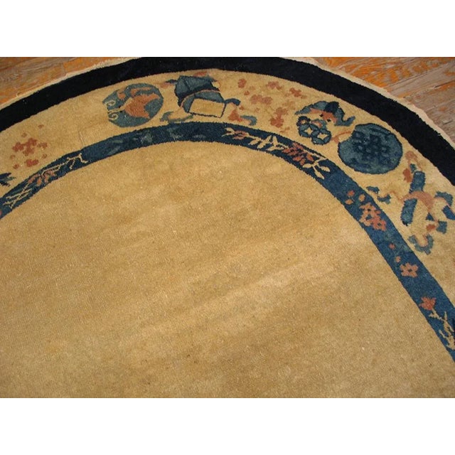 1900 - 1909 Antique Chinese Peking Rug For Sale - Image 5 of 6