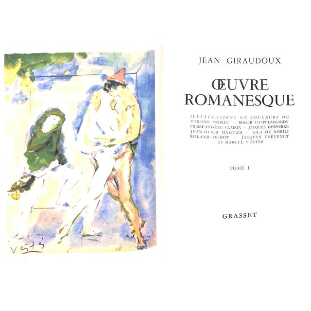 "Œuvre Romanesque" 1955 Giraudoux, Jean For Sale - Image 13 of 16