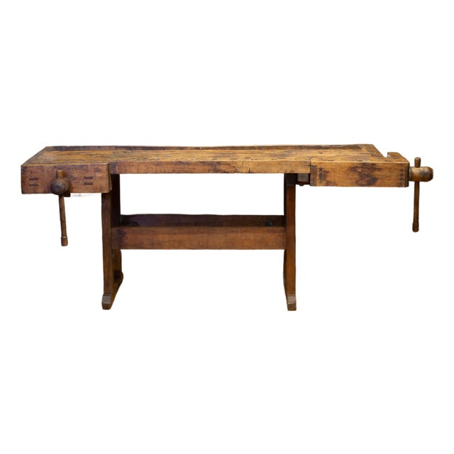 19th C. Carpenter's Workbench c.1880-1900 For Sale