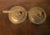 Antique 19th Century American Federal Empire Gilt Spun Brass Drapery Tie Backs - A Pair For Sale - Image 9 of 11