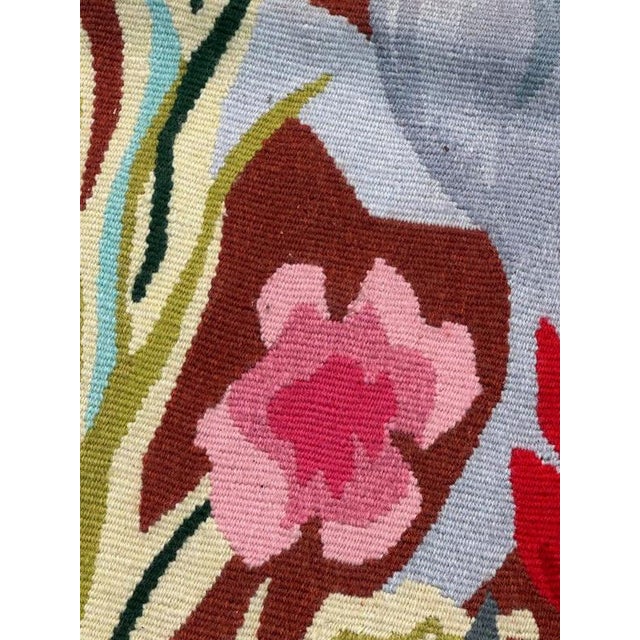 Modern French Aubusson Tapestry by Michèle Ray Vif Dargent, 1950s For Sale - Image 9 of 18