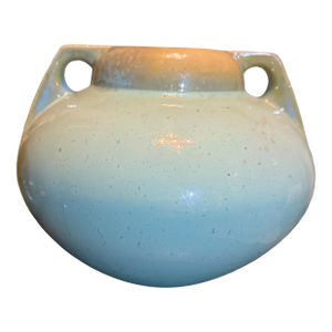 Vintage Fulper Art Pottery Double Handled 6.5" Vase
