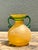 Vintage Italian Hand Blown Glass Vase For Sale In West Palm - Image 6 of 12