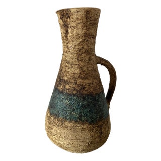 Brutalist Ceramic Vase from Terraform Studiokeramik Göllner, 1960s For Sale