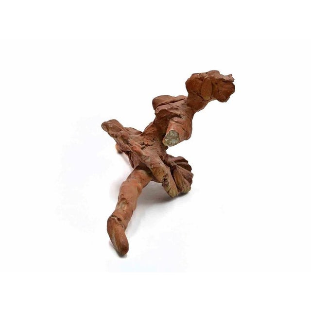 Painted terracotta sculpture realized by sirio pellegrini in 1960s. Good condition. Sirio pellegrini, born in rome on...