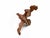 Painted terracotta sculpture realized by sirio pellegrini in 1960s. Good condition. Sirio pellegrini, born in rome on...