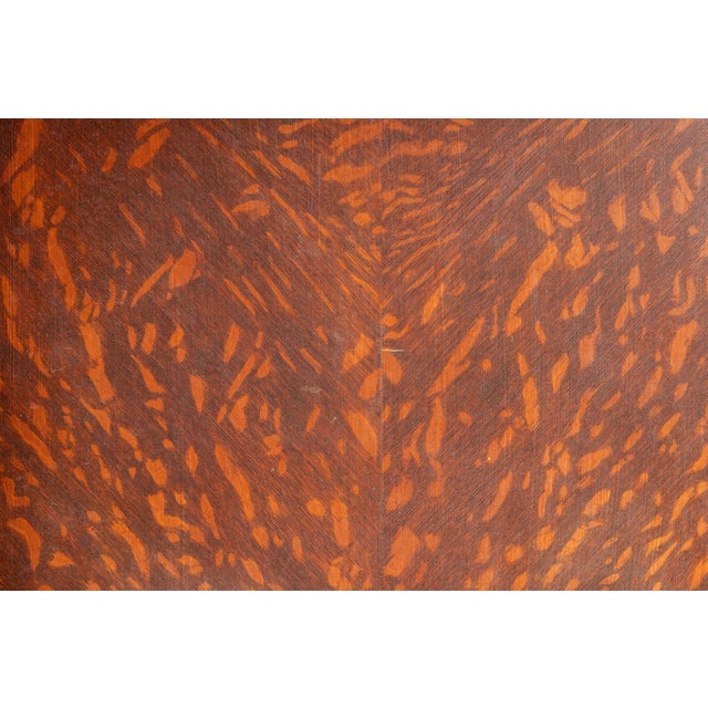 Antique b.p.o.e. Elk Lodge Tiger Oak Triple-Seat Bench For Sale - Image 12 of 15