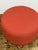 Textile Sofacompany No.9 Ottoman, Red For Sale - Image 7 of 12