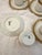 Ceramic Vintage C.Ahrenfeldt Limoges 24kt Gold Rim Set of 5 Demitasse Cup/Saucer Set - 10 pcs For Sale - Image 7 of 7
