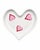 Mid 20th Century Vintage D. Porthault Paris Les Coeurs Pink Hearts Limoges Trinket Dish For Sale - Image 5 of 9