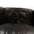 Black Budapest Leather Three-Seater Sofa from Baxter For Sale - Image 8 of 14