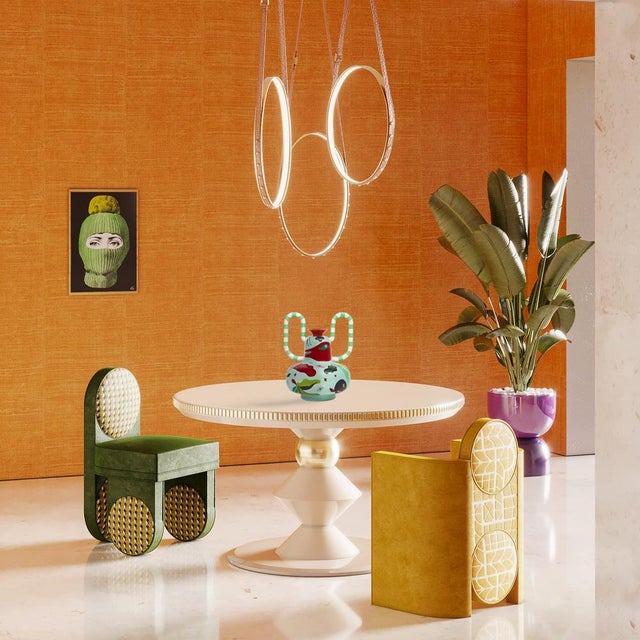 Not Yet Made - Made To Order Petit Cortez II Dining Table by Malabar For Sale - Image 5 of 8
