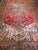 Red Antique Oversized Persian Heriz Serapi Rug, Hand-Knotted Wool, Geometric Pattern, Red & Navy, 10x20 For Sale - Image 8 of 9
