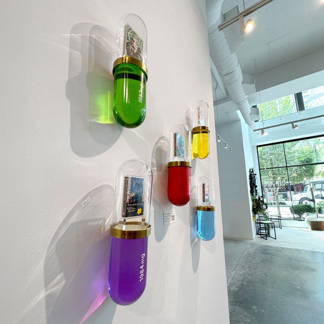 Sade Pill Dose Sculpture by David Schwartz For Sale - Image 4 of 4