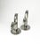 Silver-Plated Brass Björk Candleholders by Ivar Åhlenius for Ystad Metall, Set of 2, in Very Good conditions. Designed...