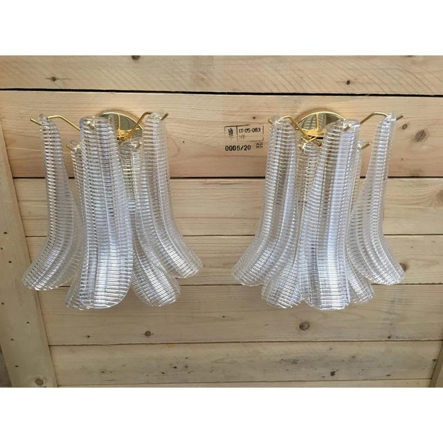Celestial Murano Glass Selle Sputnik Wall Sconces by Simoeng, Set of 2 For Sale - Image 11 of 12