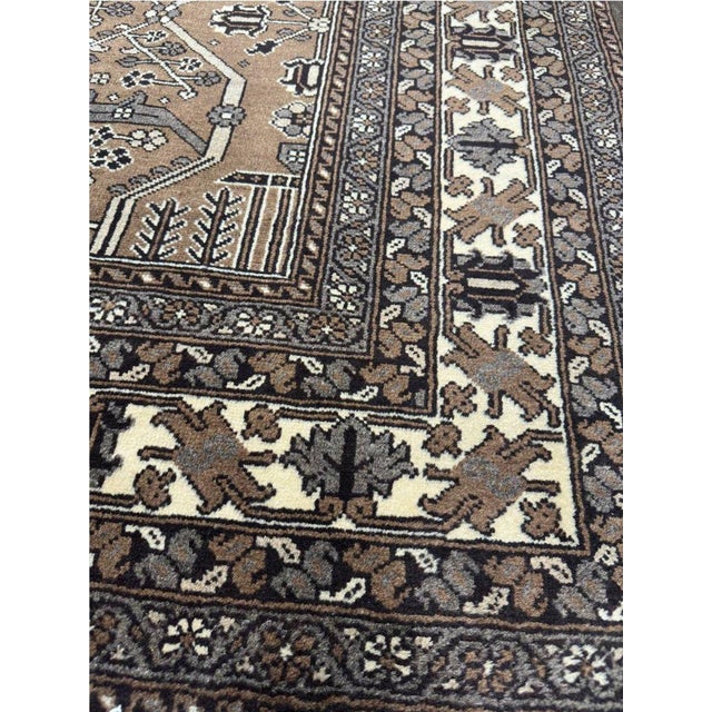 1960s Old Persian Joshegan Area Rug 8x11 For Sale - Image 11 of 13