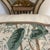 Lee Jofa Althea Floral Linen Pillow With Custom Details Down Insert For Sale - Image 4 of 5