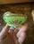 1960s Vintage Apple Green Canton Enamel Floral Trinket Box For Sale - Image 5 of 7