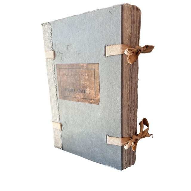 Restoration Hardware Oversized 18th C French Handcrafted Journal Large Decorative Book For Sale - Image 11 of 12